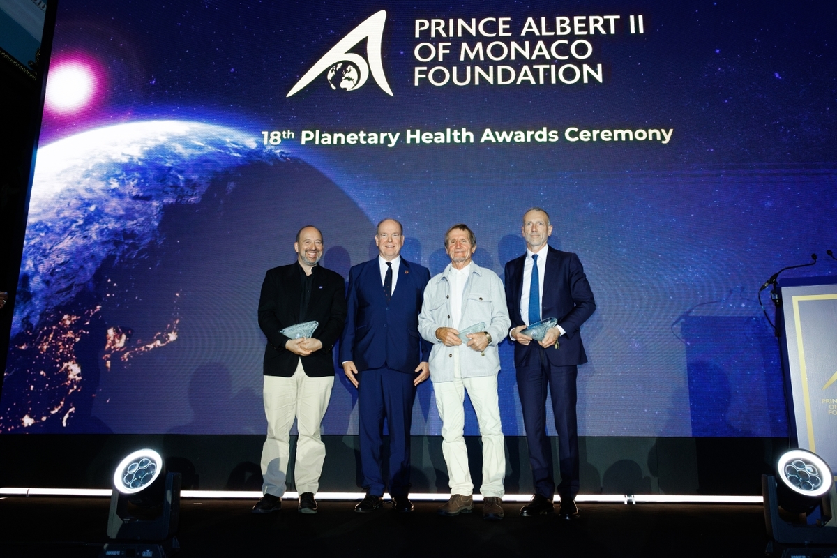LA FONDATION PRINCE ALBERT II DE MONACO DÉCERNE SES PRIX POUR LA SANTÉ PLANÉTAIRE 2025