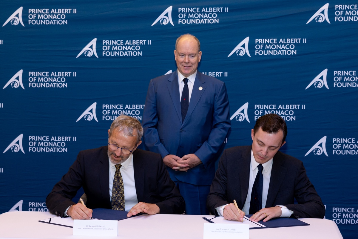 La Fondation et l'AIVP s'associent pour le développement durable des villes portuaires et la promotion de l'innovation dans le domaine de l'économie bleue