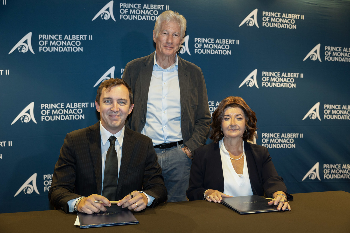 La Fondation Prince Albert II de Monaco et la Gere Foundation unissent leurs forces à Monaco pour préserver la santé planétaire