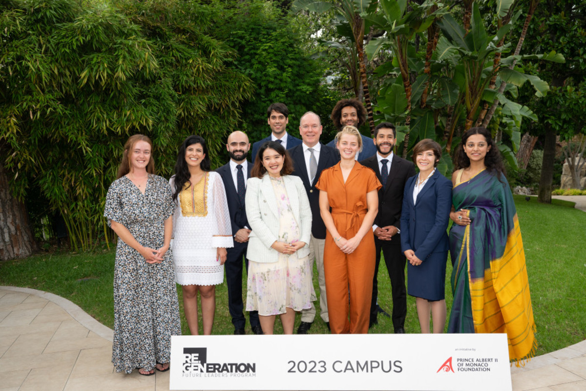 The Prince Albert II of Monaco Foundation unveils the 10 young leaders in the very first cohort of its new Re.Generation programme