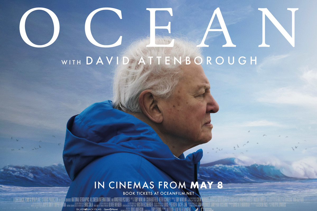 La Fondation Prince Albert II de Monaco à Londres pour l'avant-première film Ocean with David Attenborough
