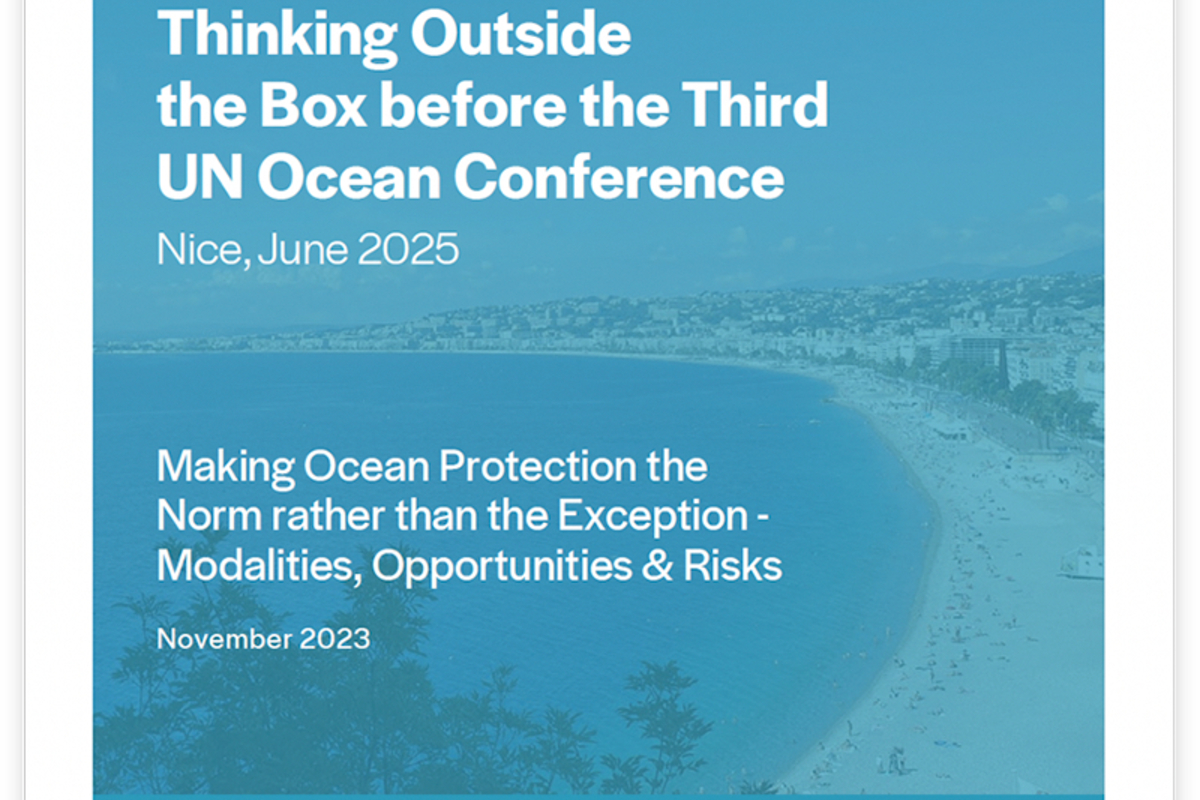 LET'S BE NICE TO THE OCEAN
