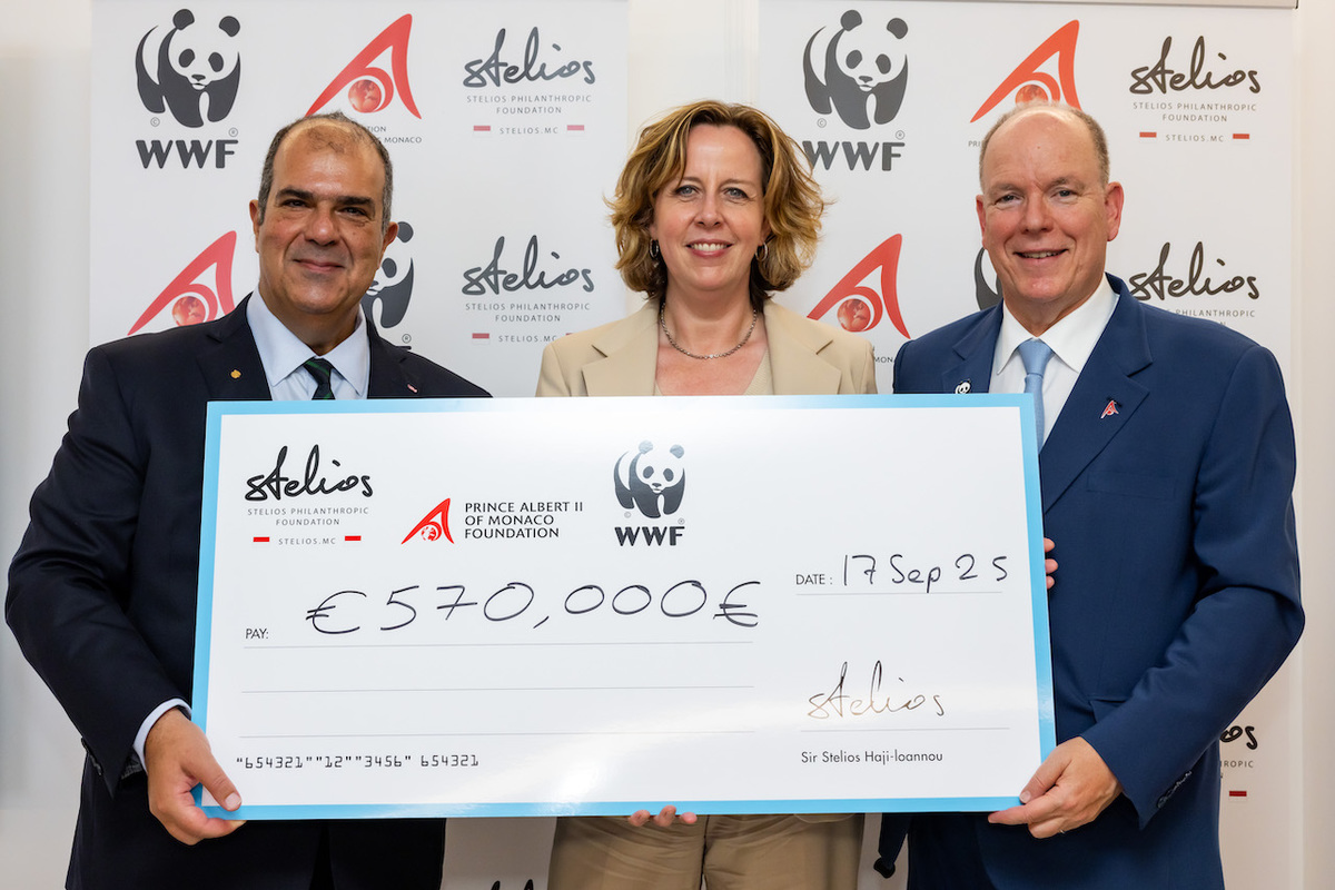 La Stelios Philanthropic Foundation, WWF et la Fondation Prince Albert II de Monaco lèvent 570 000€ en faveur de la préservation de la Méditerranée