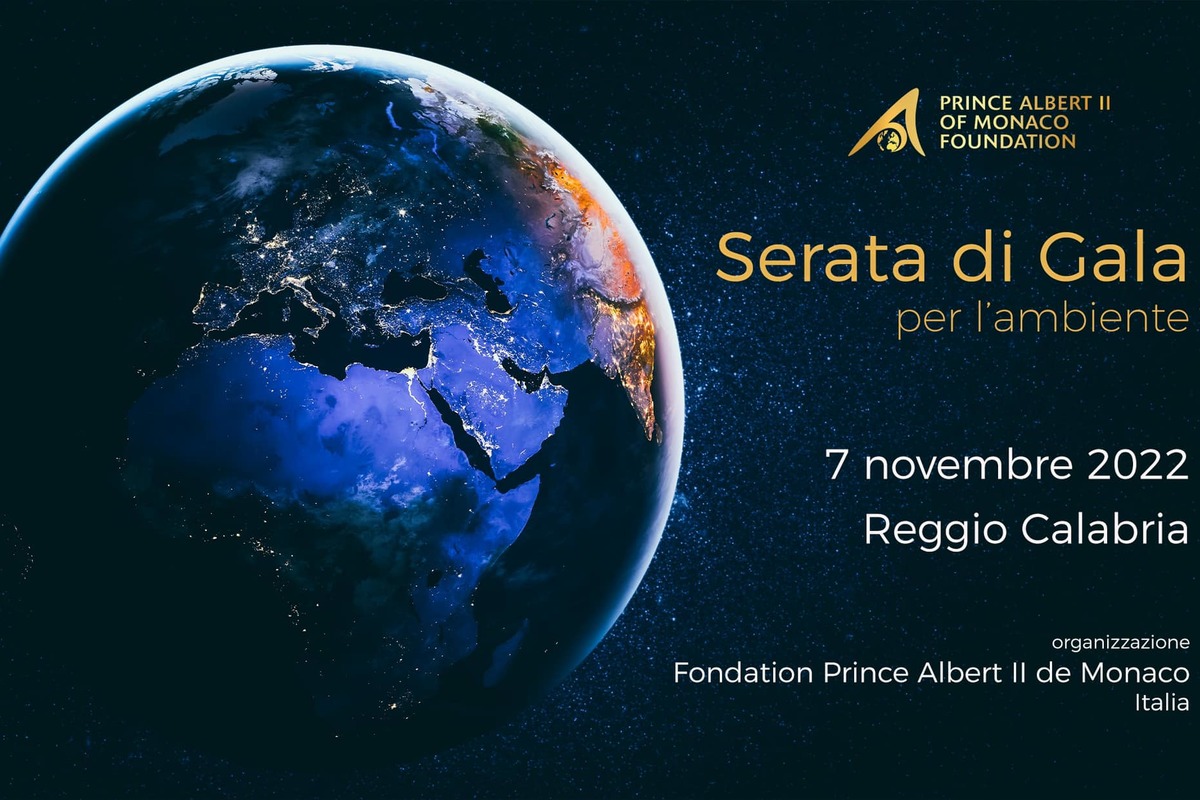 La branche italienne de la Fondation Prince Albert II de Monaco organise une soirée de Gala pour l'environnement, le 7 novembre 2022