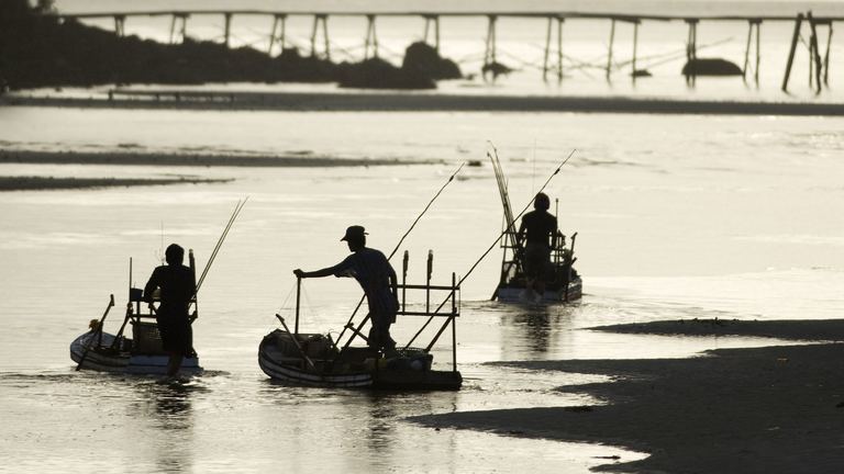 Création de la première aire de gestion des pêches marines au Cambodge